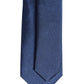 Men Blue Solid Silk Adjustable Necktie Accessory Tie