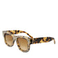 DG4379F White Tortoiseshell Gradient Shades Sunglasses
