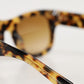 DG4379F White Tortoiseshell Gradient Acetate Shades Sunglasses