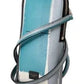 Blue Leather Cross Body Neck Strap Card Slot Phone Pocket
