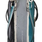 Blue Leather Cross Body Neck Strap Card Slot Phone Pocket