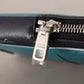 Blue Leather Cross Body Neck Strap Card Slot Phone Pocket
