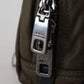 Green Nylon Logo Clutch Mens Bag Crossbody Shoulder