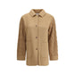 Double-breasted Jacket with contrasted sleeves