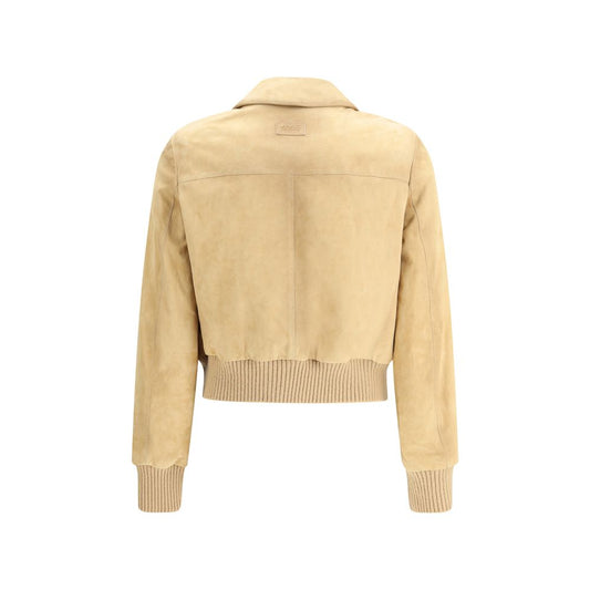 Suede leather Jacket