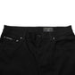 Black Cotton Stretch Slim Fit Men Denim Jeans