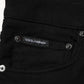 Black Cotton Stretch Slim Fit Men Denim Jeans