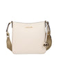 Beige Leather Shoulder Bag