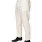 White Linen Formal Dress Men Trouser Pants