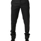 Black Wool Formal Dress Men Trouser Pants