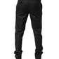 Black Wool Formal Dress Men Trouser Pants