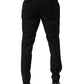Black Wool Formal Dress Men Trouser Pants