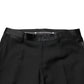Black Wool Formal Dress Men Trouser Pants