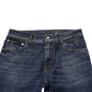 Blue Cotton Stretch Skinny Men Denim Jeans