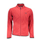 Red Polyester Sweatshirt