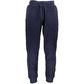 Blue Polyester Pant