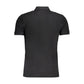 Black Cotton Polo Shirt