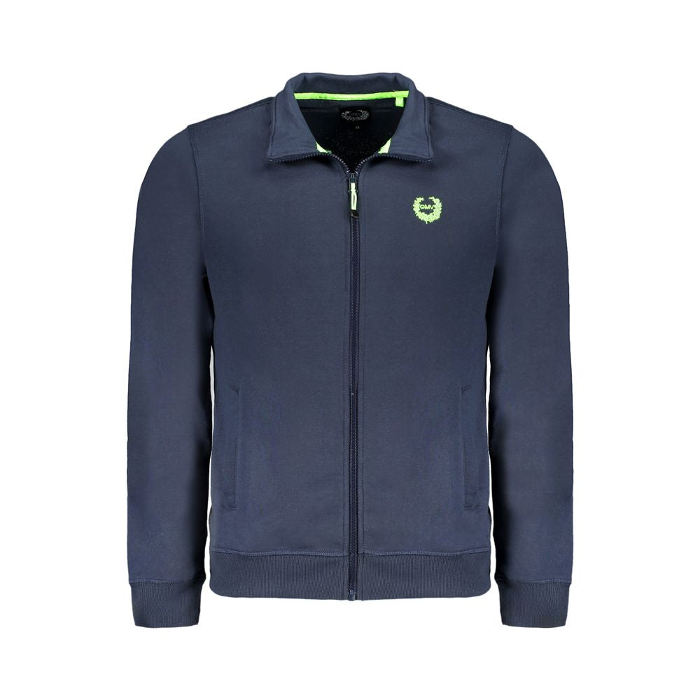 Blue Cotton Sweatshirt