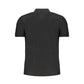 Black Cotton Polo Shirt