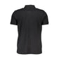 Black Cotton Polo Shirt