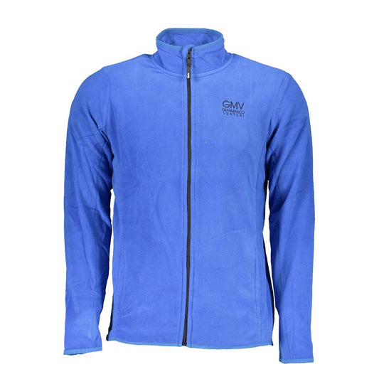 Blue Polyester Sweatshirt