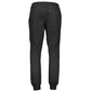 Black Cotton Men's Track Pant