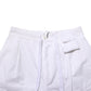 White Linen Straight Cargo Men Trouser Pants