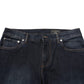 Dark Blue Cotton Skinny Men Denim Jeans