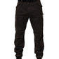 Brown Re- Edition Cotton Men Cargo Pants