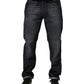 Dark Blue Washed Skinny Men Denim Trouser Jeans