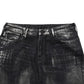Black Washed Slim Fit Men Denim Trouser Jeans