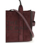 Purple Calf Leather Bos Taurus Shoulder Bag