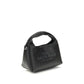Black Calf Leather Bos Taurus Shoulder Bag