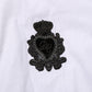 White Cotton MARTINI DG Patch Dress Shirt
