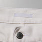 White Mid Waist Skinny Fit Denim Casual Trouser Jeans