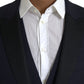 Blue Wool MARTINI 1 Button Men 3 Piece Suit