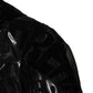 Black Camouflage Hooded Men Full Zip Sweater
