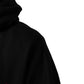 Black Printed Hooded Men Sweatshirt Sweater