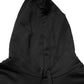 Black Printed Hooded Men Sweatshirt Sweater