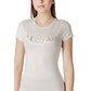 Beige Cotton T-Shirt
