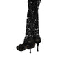 Black Pumps Taormina Lace Socks Boots Shoes