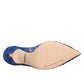 Blue Taormina Lace DEVOTION Pumps Shoes \