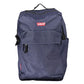 Blue Polyester Handbag