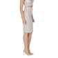 Beige Polyester Skirt