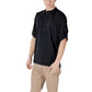 Black Cotton T-Shirt