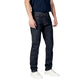 Blue Polyester Skinny Jean