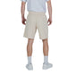 Beige Cotton Bermuda