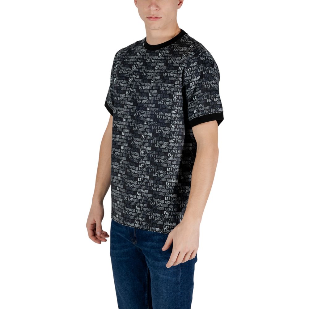 Black Cotton T-Shirt
