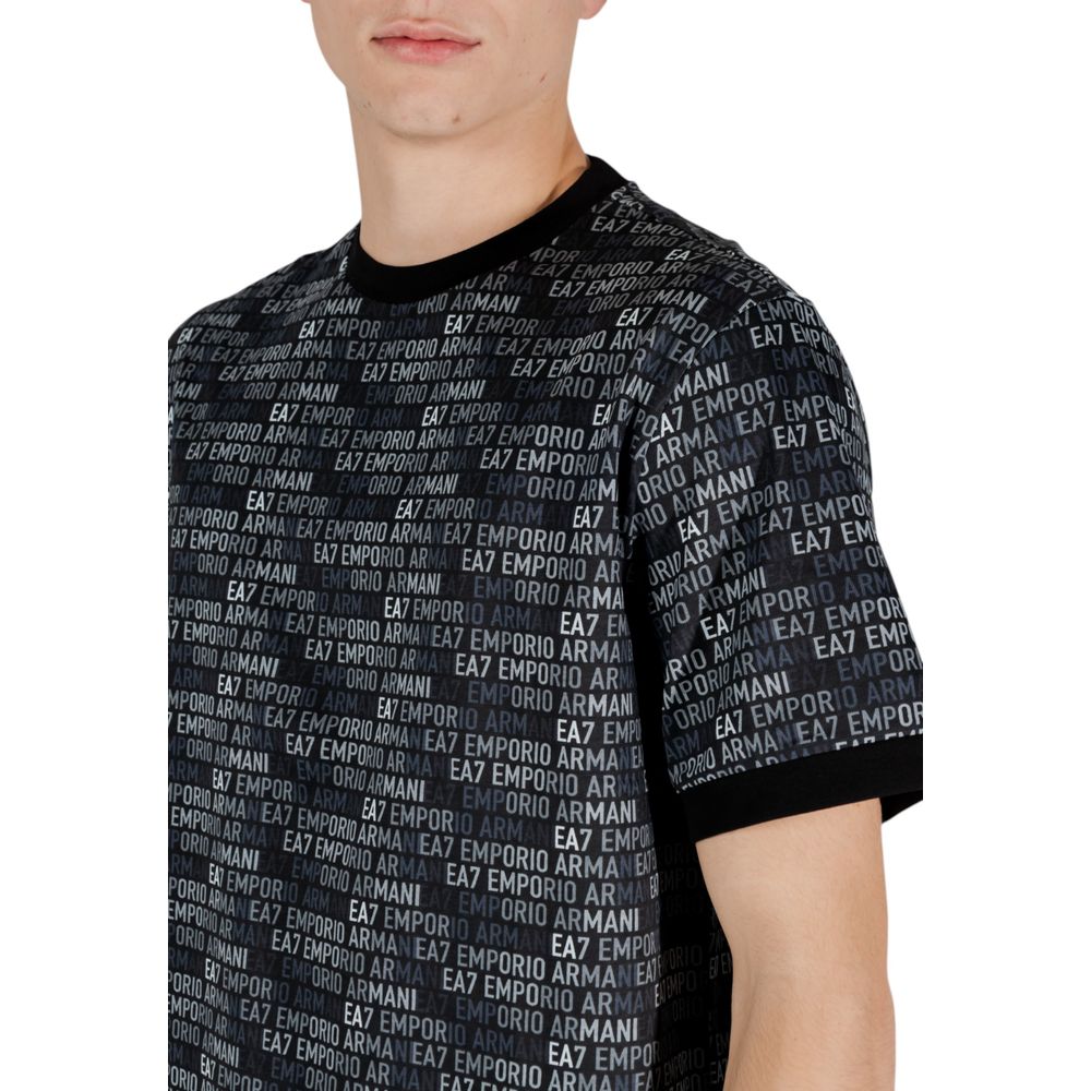 Black Cotton T-Shirt