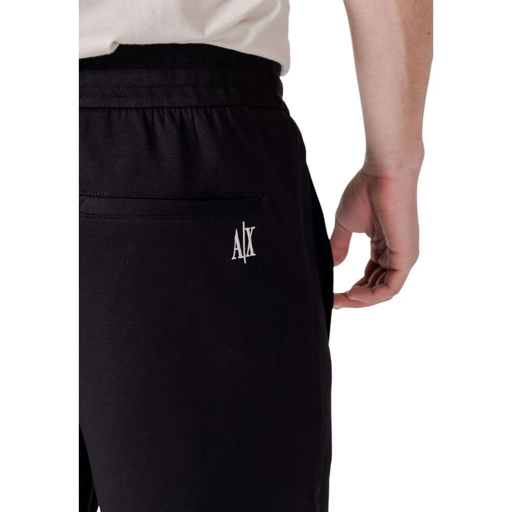 Black Cotton Bermuda